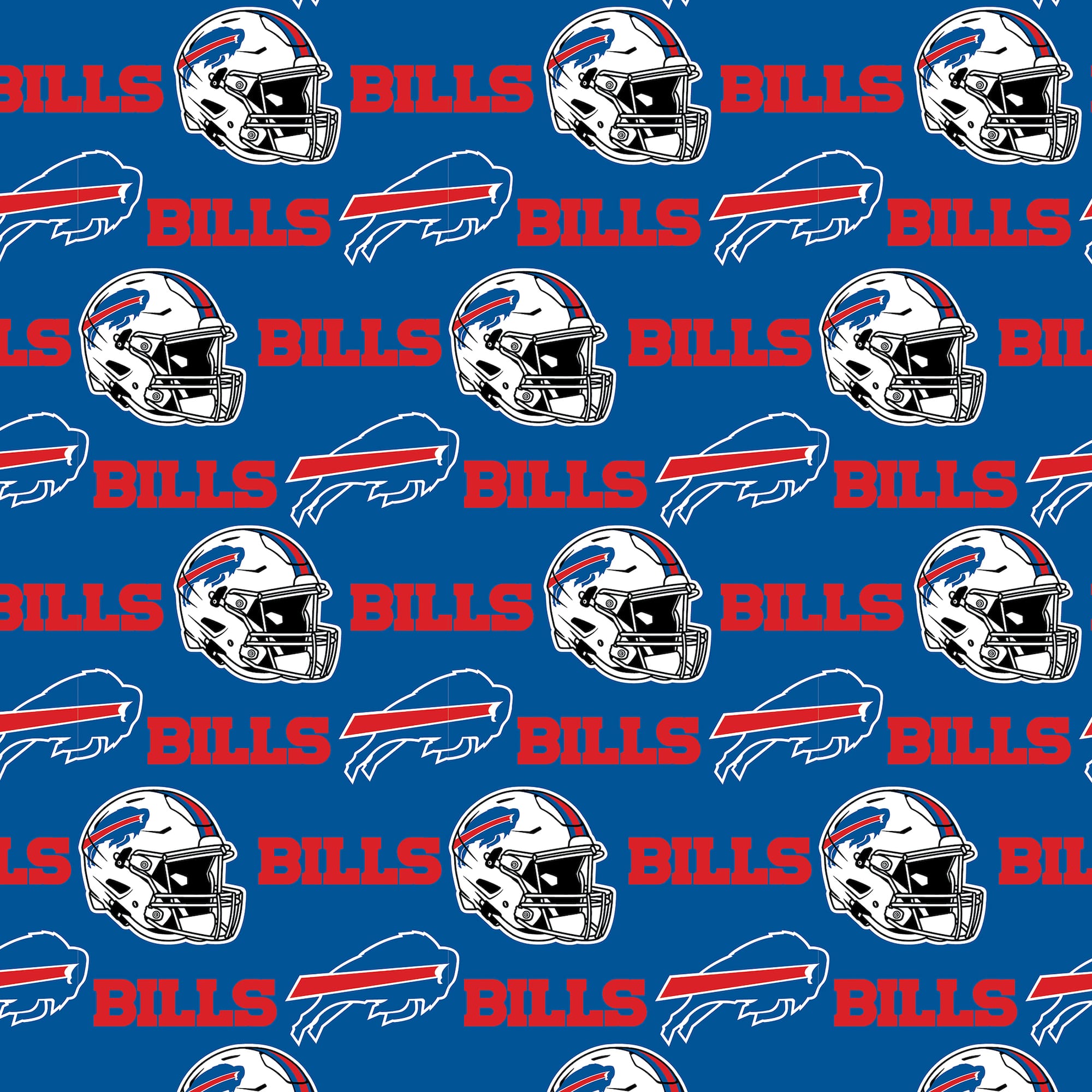 NFL Buffalo Bills Cotton Fabric